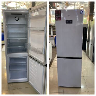 Mikrodalğalı sobalar: İşlənmiş 2 qapılı Beko Soyuducu Satılır, rəng - Ağ