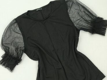czarne eleganckie bluzki plus size: Medicine, Bluzka damska, rozmiar S