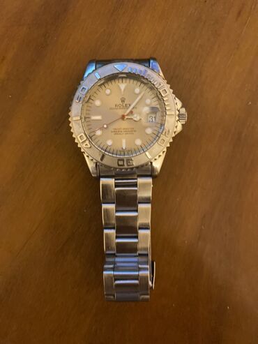 кошелек для карт: Классические часы часы, Rolex, Серебро, Китай, Оригинал, Мужские, Б/у
