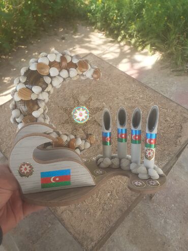 Şəkillər, tablolar: Məhsul: Dekorativ əl işləri – divar asılqanları - Material: təbii — 16