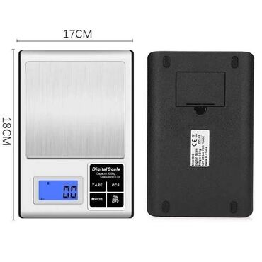 Vage za merenje telesne težine: Kuhinjska vaga/Digitalna dzepna vaga Karakteristike: Napravljen od — 2