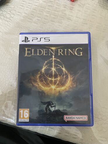 PS5 (Sony PlayStation 5): Ps5 disk Elden Ring satılır ideal vəziyətədir Rus dilindədi barterde