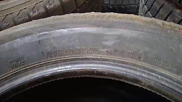 r16 4100: Комплект зимних шин — 4 штуки. Размер: **215/60 R16** Индекс — 5