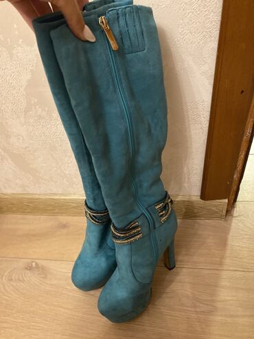 barya ayakkabı: Tuflilər, Zara, Ölçü: 38, rəng - Yaşıl, Yeni