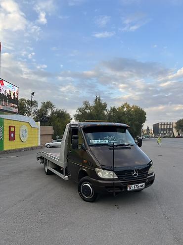 Транспорт: Эвакуатор, Mercedes-Benz, 2002 г., Ломаная — 10