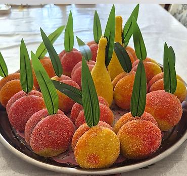 badam mürebbesi: Novruz şirniyyatları – ev üsulu - Şəkərbura: klassik badamlı içlik — 4