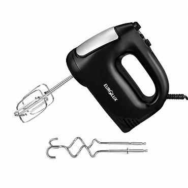 Миксеры: №: 9920 Məhsulun adı: Mikser Eurolux EU-HM3819HM, Əl ilə, 800 Vt, 6 — 1