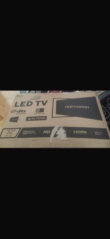 DVD və Blu-ray pleyerlər: Yeni Televizor Hoffmann Led 32" HD (1366x768), Pulsuz çatdırılma