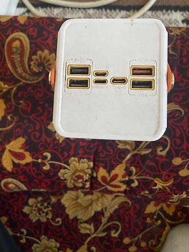 Мобильные телефоны и аксессуары: Солнечная внешняя батарея (power bank) с большим набором портов и — 4
