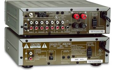 Musiqi mərkəzləri: Orginal DENON DRA-F101 & DENON DCD-F101 profisonal uslitel və sd — 17