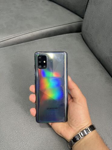 Samsung: Samsung Galaxy A51, 64 GB, rəng - Boz