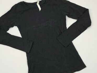 czarne bluzki hiszpanki długi rekaw: Blouse, S (EU 36), condition - Fair