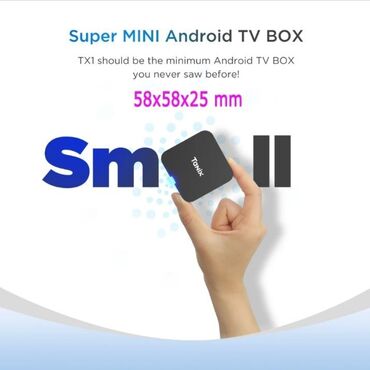 ikinci əl televizor: Yeni Smart TV boks TV box 2 GB / 16 GB, Android, Ünvandan götürmə