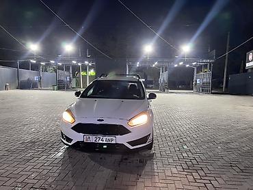 белый вагон 88 ориг: Ford Focus: 2016 г., 1.6 л, Механика, Бензин, Универсал — 1