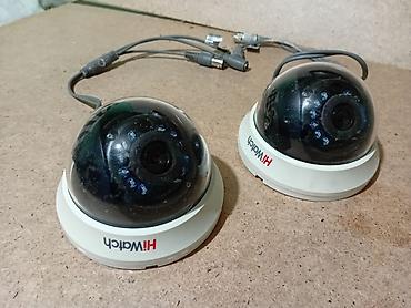 kamera hikvision: HiWatch dome tipli təhlükəsizlik kameraları (2 ədəd) - Marka/model — 1