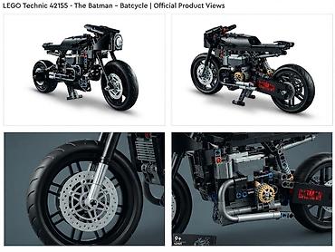 LEGO tipli konstruktor dəstləri: LEGO Technic 42155 – The Batman: Batcycle - Rəsmi LEGO Technic dəsti — 2