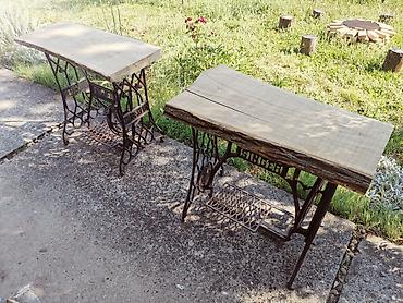 Stolovi: Retro sto 2 kom komad 160 e fiksno neobrađeni Vi ih sređujete po na lalafo.rs — 1 Stolovi: Retro sto 2 kom komad 160 e fiksno neobrađeni Vi ih sređujete po — 1