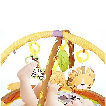Uşaq dünyası: 👶 **Körpələr üçün Multifunksional Oyun Xalçası** 💛 ✨ Balacanızın ilk — 5