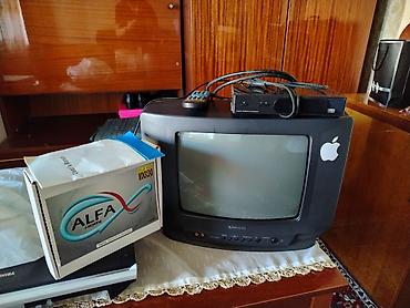 tv box 96 max: Kompakt kineskop televizor + rəqəmsal TV qəbulu üçün set-top box — 1