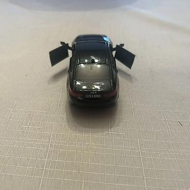 Oyuncaq nəqliyyat: Qara rəngli metal oyuncaq avtomobil – Kia K5 modelinə bənzər sedan — 5