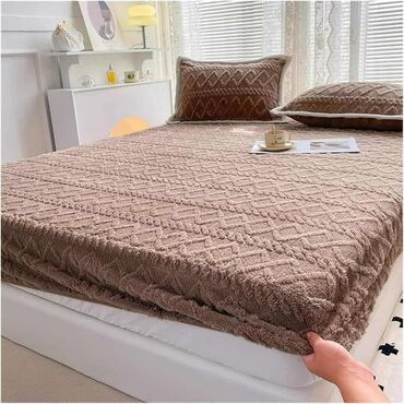 Ćebad i pokrivači: Pliš, Veličina - Bračna, bоја - Siva — 6