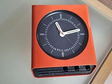 Satovi za kuću: EUROPHON H10 SPACE AGE ZIDNI SAT RADIO | Redak stari space age zidni — 2