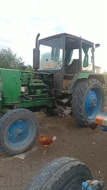 bez kraska aletleri: Traktor MTZ (Belarus) tipli, kabinalı, dörd təkərli, arxa təkərlər iri — 1