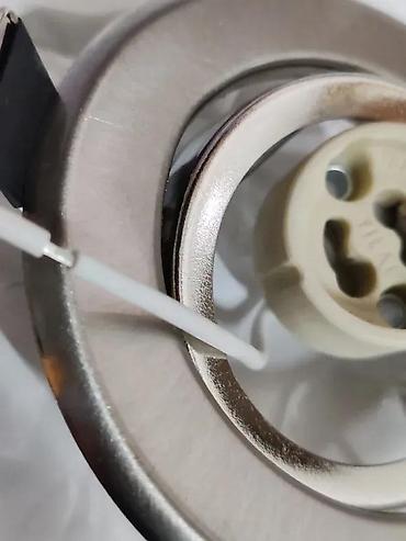 Rasveta: LED rozetna lim sivi miš MR16.5w.12V keramicka. LED rozetna Inox — 13