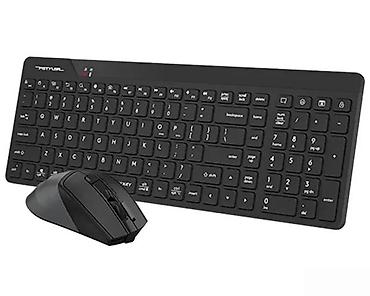 Tastature: Bežični set tastatura + miš – Fstyler QuietKey - Komplet sadrži tanku — 3