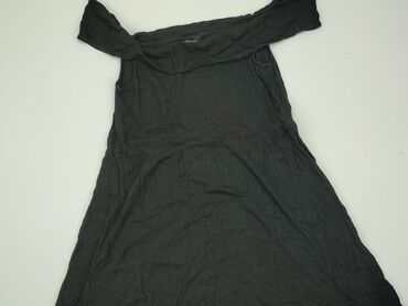 czarna zwiewna sukienki na lato: Sukienka, M, stan - Dobry