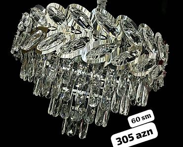 Çilçıraqlar: Çılçıraq, 10 və daha çox lampa, Xrustal — 26