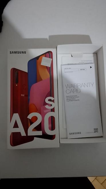 Samsung: Samsung Galaxy A20s, 32 GB, rəng - Qırmızı — 2