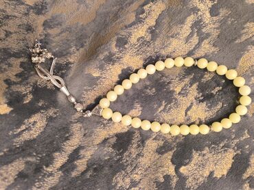 Bilərziklər: Əl işi bilərziklər dəsti - Materiallar: şüşə/daş boncuklar, bəzək — 29