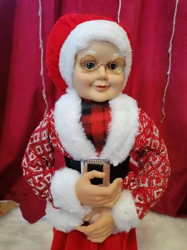 Ostali kućni dekor: Deda-mraz 63cm - 4200din Baba-mrazica 60cm-4000din Muzicki deda-mraz — 7