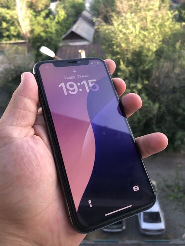 Apple iPhone: IPhone 11 Pro, Б/у, 64 ГБ, Black Titanium, Чехол, 89 %