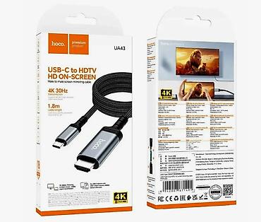 hdmi micro usb: HOCO UA43 — адаптер‑кабель USB Type‑C → HDMI для вывода изображения и — 5