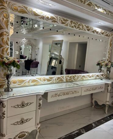mebel salonlari: Salon güzgüsü satılır 600 AZN-ə. Unvan Yasamal(⁶ 3494/sevaesmet)