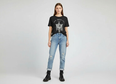 koszulka w góry decathlon: T-shirt damski, rozmiar S