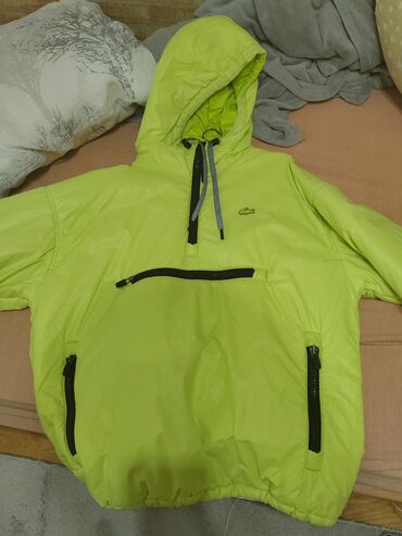 tommy hilfiger kozna jakna: Jacket Lacoste, M (EU 38), color - Green
