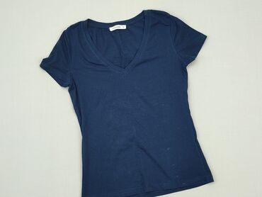 t shirty damskie z dekoltem v: T-shirt, Terranova, S, stan - Dobry