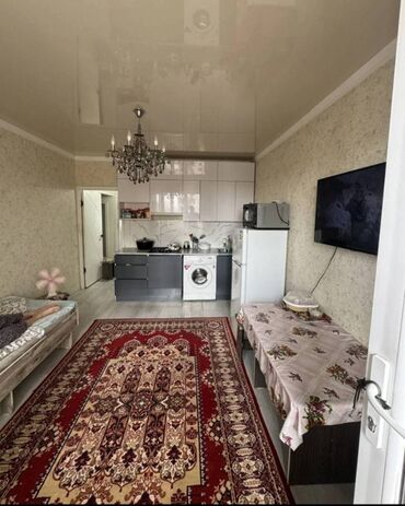 сдается квартира малдыбаева: 1 бөлмө, 50 кв. м, 106-серия жакшыртылган, 6 кабат, Евроремонт