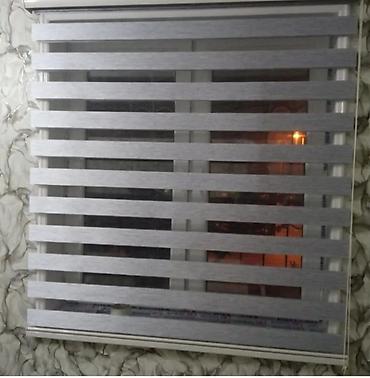 Jalüzlər: Zebra jalüz pərdələr - İkiqat qatlı zebra mexanizmi: şəffaf və — 10