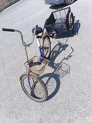 Velosipedlər: Salam 24 luk velosiped di qoşqusu ilə 1 likde satılır 140 150 kq — 8