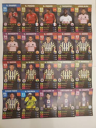 qarabağ galatasaray: Məhsul: Futbolçu kolleksiya kartları dəsti 100 kart Təsvir: - Müxtəlif — 3