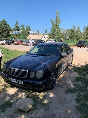 унаа бишкек авторынок: Mercedes-Benz E-Class: 1998 г., 3.2 л, Кол менен иштөөчү, Бензин, Седан — 1