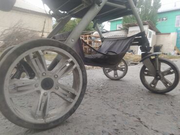 колеса коляски: Балдар арабасы, түсү - Көк, Колдонулган