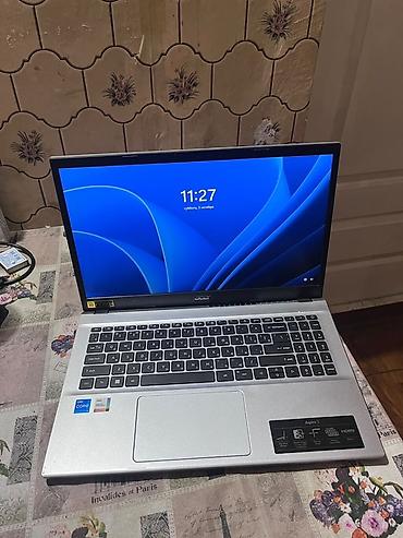 Ноутбуки Acer: Acer Aspire 3 — повседневный ноутбук в серебристом корпусе. Ключевые — 1