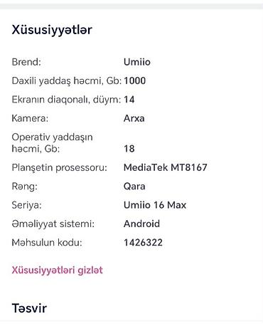 qələmli planşet qiymetleri: Planşet və aksesuar dəsti Məzmun: - Böyük ekranlı Android planşet — 5