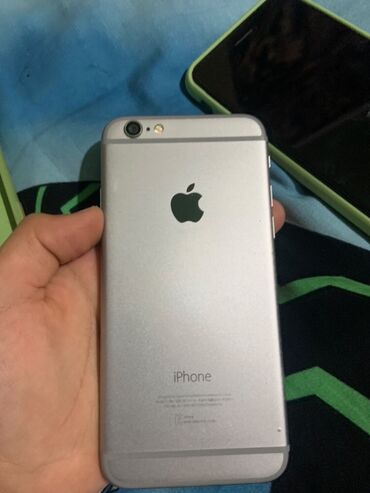 айфон 6 3000сом: IPhone 6, Б/у, 128 ГБ, Matte Silver, Чехол, 79 %