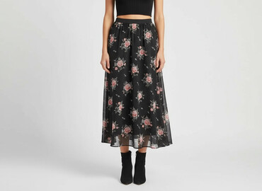 spódnice midi jesień: H&M, Спідниця жіноча, розмір XS